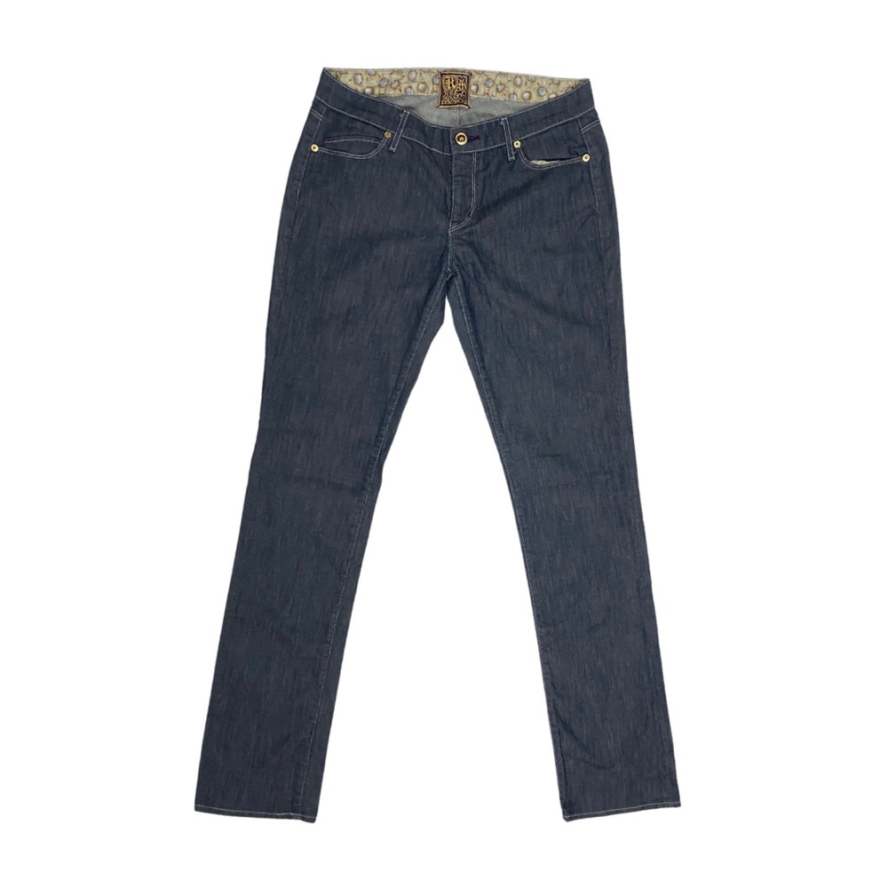 Rich & Skinny Medium Wash Straight Leg Jeans